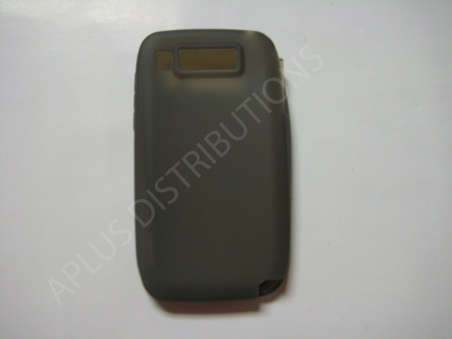New Smoke Solid Color Silicone Skin Case For Nokia E72 - (0012)