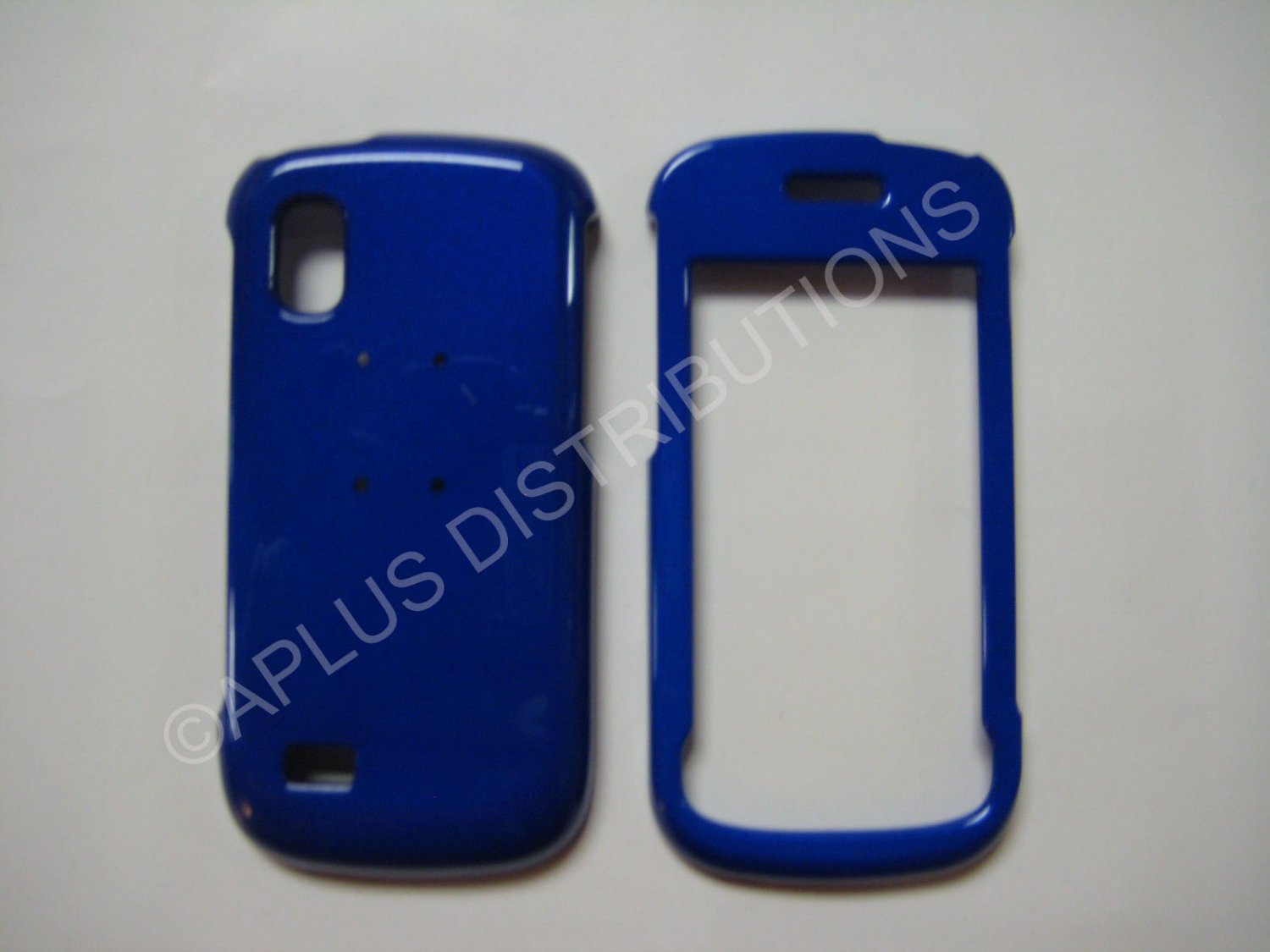 New Blue Solid Color Hard Protective Cover For Samsung Solstice A887 - (0067)