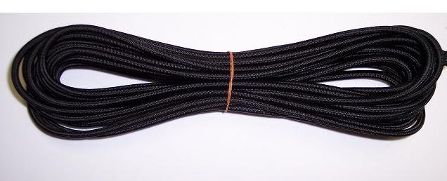 Bungee Cord, Shock Cord, Elastic Cord,CRAFTS, BLACK.