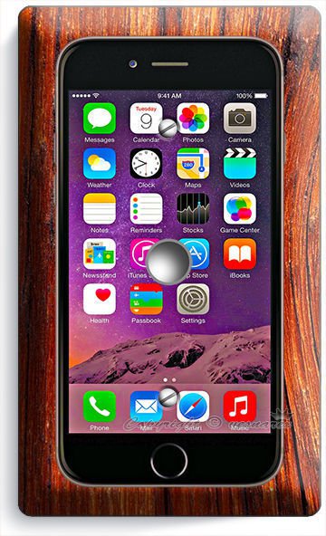 NEW APPLE IPHONE 7 7S PHONE SCREEN LIGHT DIMMER / CABLE WALL PLATE COVER PLUS +