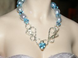 Blue Pearl Trillion Topaz