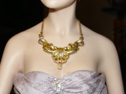 Gold Victorian Medallion