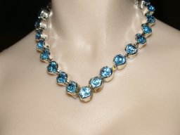 Aqua V Necklace