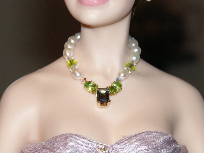 Topaz and Peridot Necklace