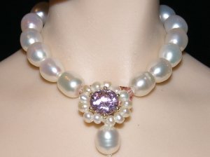 Pink Ice Tiny Pearl Strand