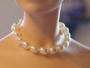Genuine Pearl Necklace Set