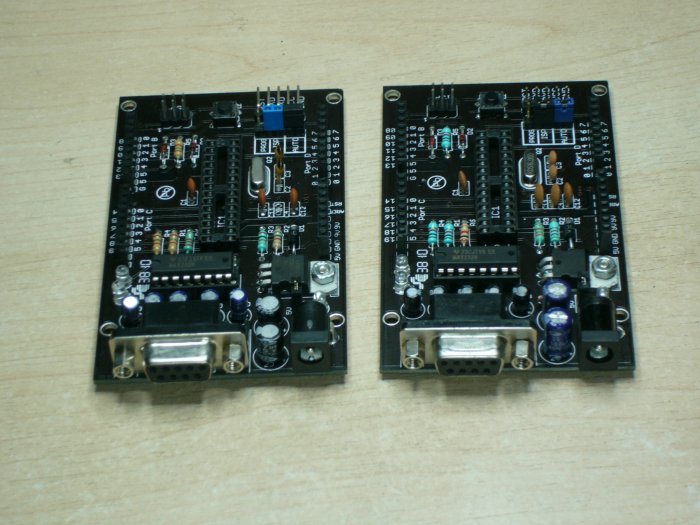 5 X ATMEL Atmega328 Atmega168 PCB RS232 Arduino reset.