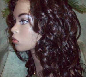 Indian Hair Full Lace Wig 14"