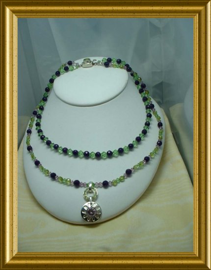 Stunning Peridot and Amethyst