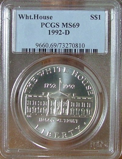 1992-D White House PCGS MS69!!!