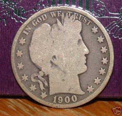 1900 Barber Silver Half Dollar!!!