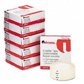 Universal Invisible Tape 6Pk 83410 FREE SHIPPING