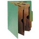 Pendaflex Classification Folders w/ Pocket Dividers 26307 Green FREE SHIPPING