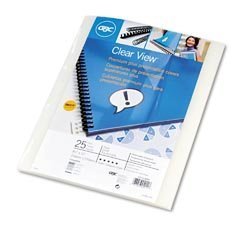 GBC Clear View Presentation Covers Frost 2514499 8.5X11 FREE SHIPPING