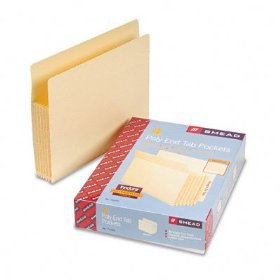 Pendaflex Convertible End Tab File Pockets Letter 12834 FREE SHIPPING
