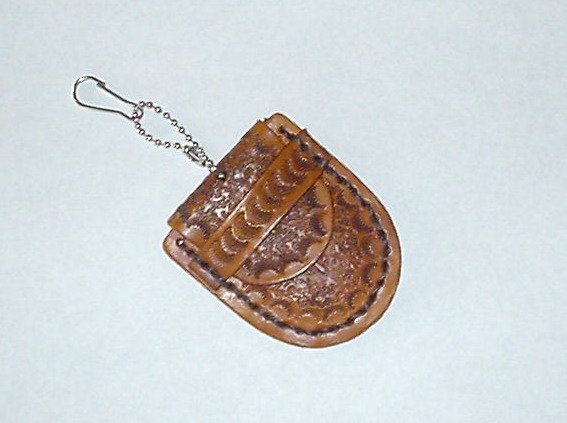 Leather Key Coin Cup