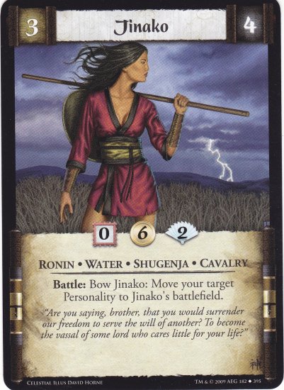 Jinako (L5R) - Near Mint