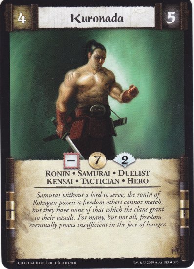 Kuronada (L5R) - Near Mint