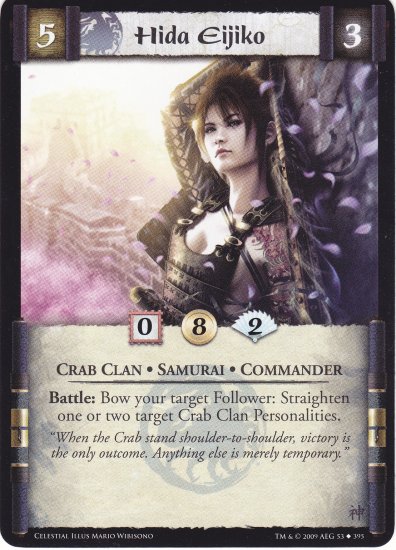 Hida Eijiko (L5R) - Near Mint