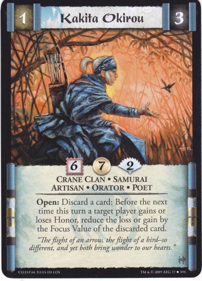 Kakita Okirou (L5R) - Near Mint