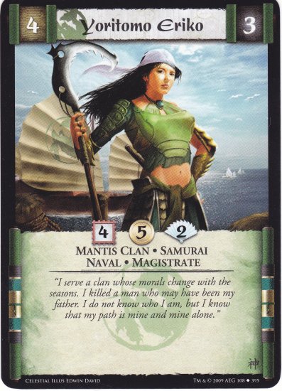Yoritomo Eriko (L5R) - Near Mint