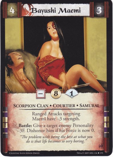 Bayushi Maemi (L5R) - Near Mint