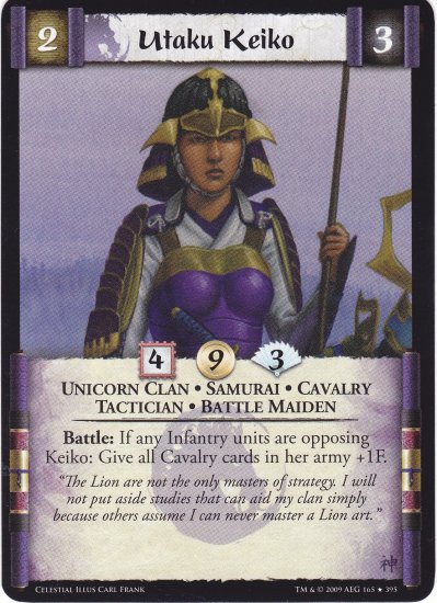 Utaku Keiko (L5R) - Near Mint