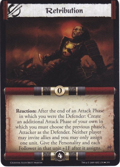 Retribution (L5R) - Near Mint
