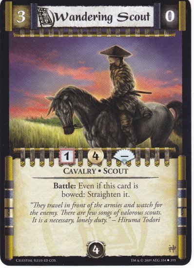Wandering Scout (L5R) - Near Mint