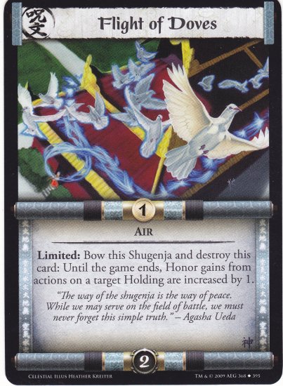 Flight of Doves (L5R) - Near Mint