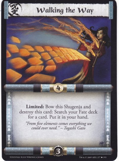 Walking the Way (L5R) - Near Mint