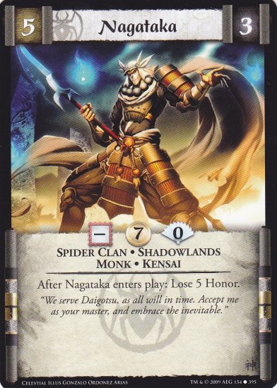 Nagataka x3 (L5R) - Near Mint
