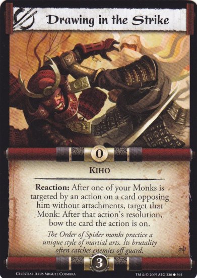 Drawing in the Strike x3 (L5R) - Near Mint