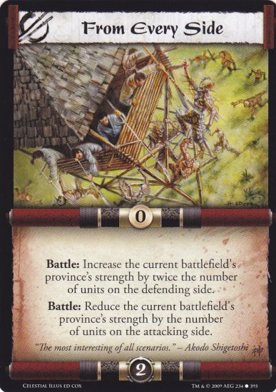 From Every Side x3 (L5R) - Near Mint