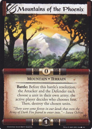 Mountains of the Phoenix x3 (L5R) - Near Mint