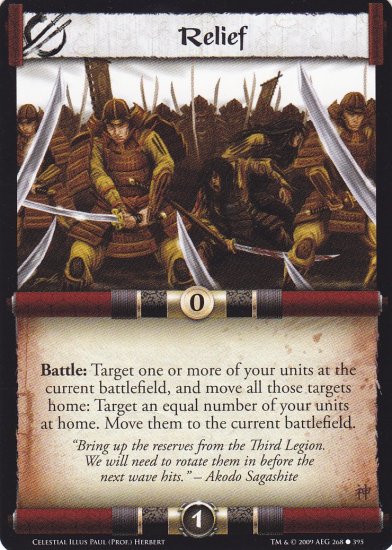 Relief x3 (L5R) - Near Mint