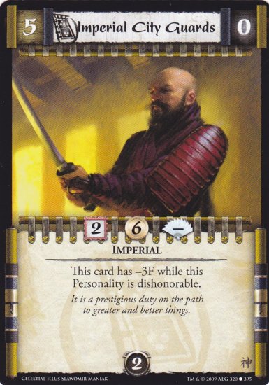 Imperial City Guards x3 (L5R) - Near Mint