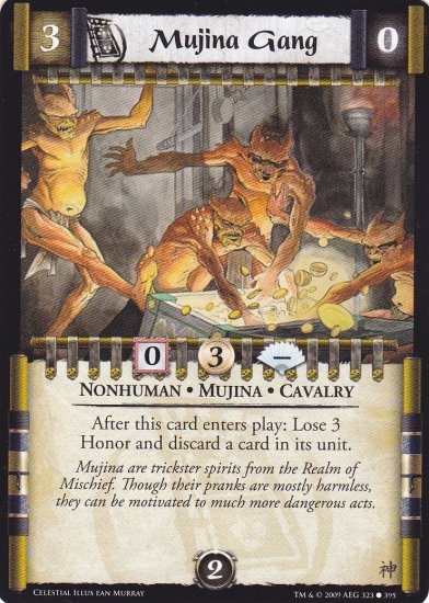 Mujina Gang x3 (L5R) - Near Mint