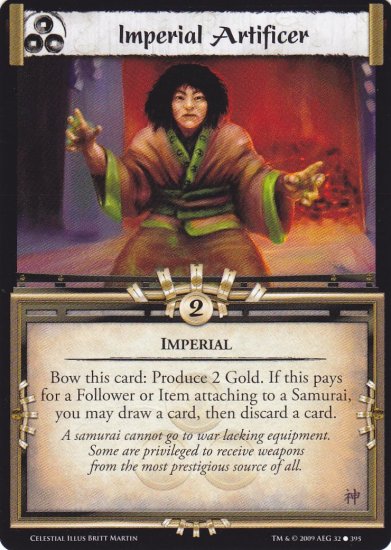 Imperial Artificer x3 (L5R) - Near Mint