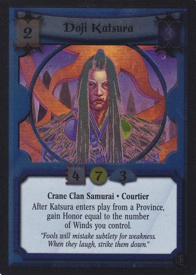 FOIL Doji Katsura (L5R) - Near Mint