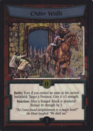 FOIL Outer Walls (L5R) - Near Mint