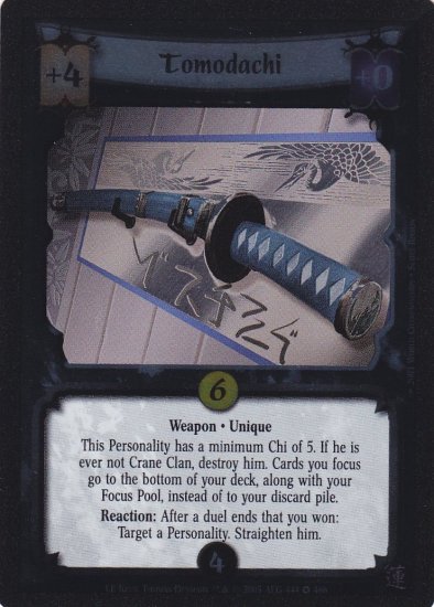 FOIL Tomodachi (L5R) - Near Mint