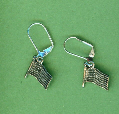 Flag Earrings