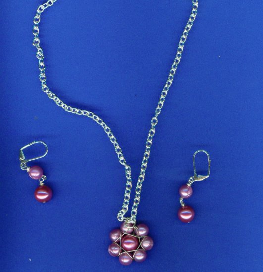 Pink Wrapped Flower Set