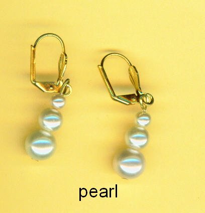 Stacked Pearl Earrings