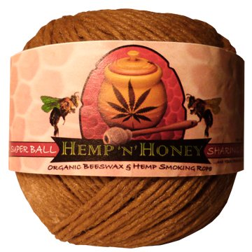 Single 200 ft Hemp 'n' Honey Super sharing size ball
