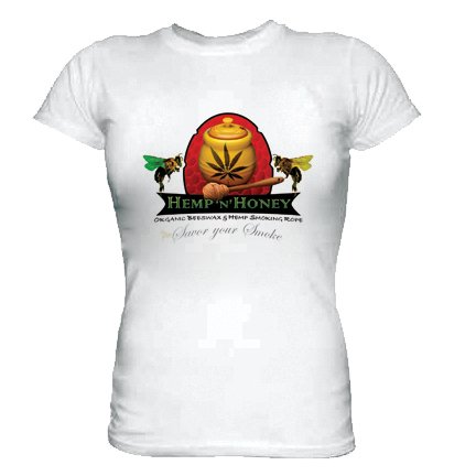 Womens Hemp 'n' Honey short sleeve tee