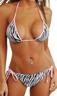 Zebra Print Bikini