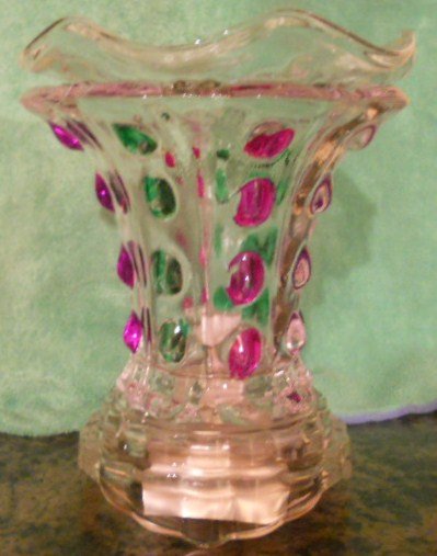 Crystal Colored Ginger Electric Oil Warmer