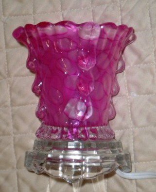 Pink Teardrops Electric Oil Warmer